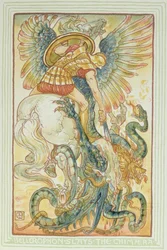 Bellerophon vecht tegen de Chimaera, 1895